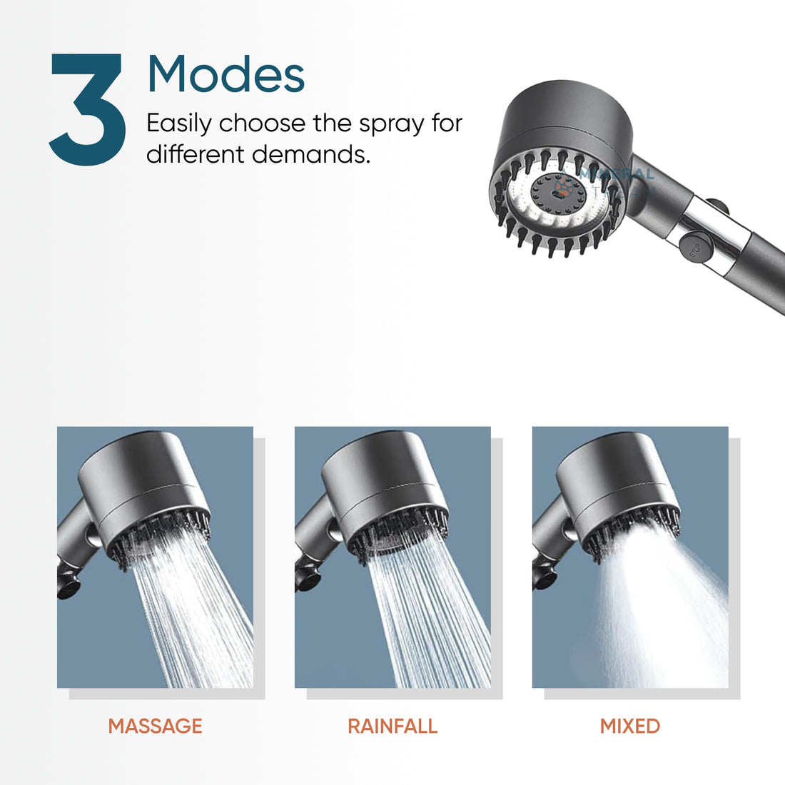 Kit esențial pentru dușul de masaj pentru duș de duș de duș