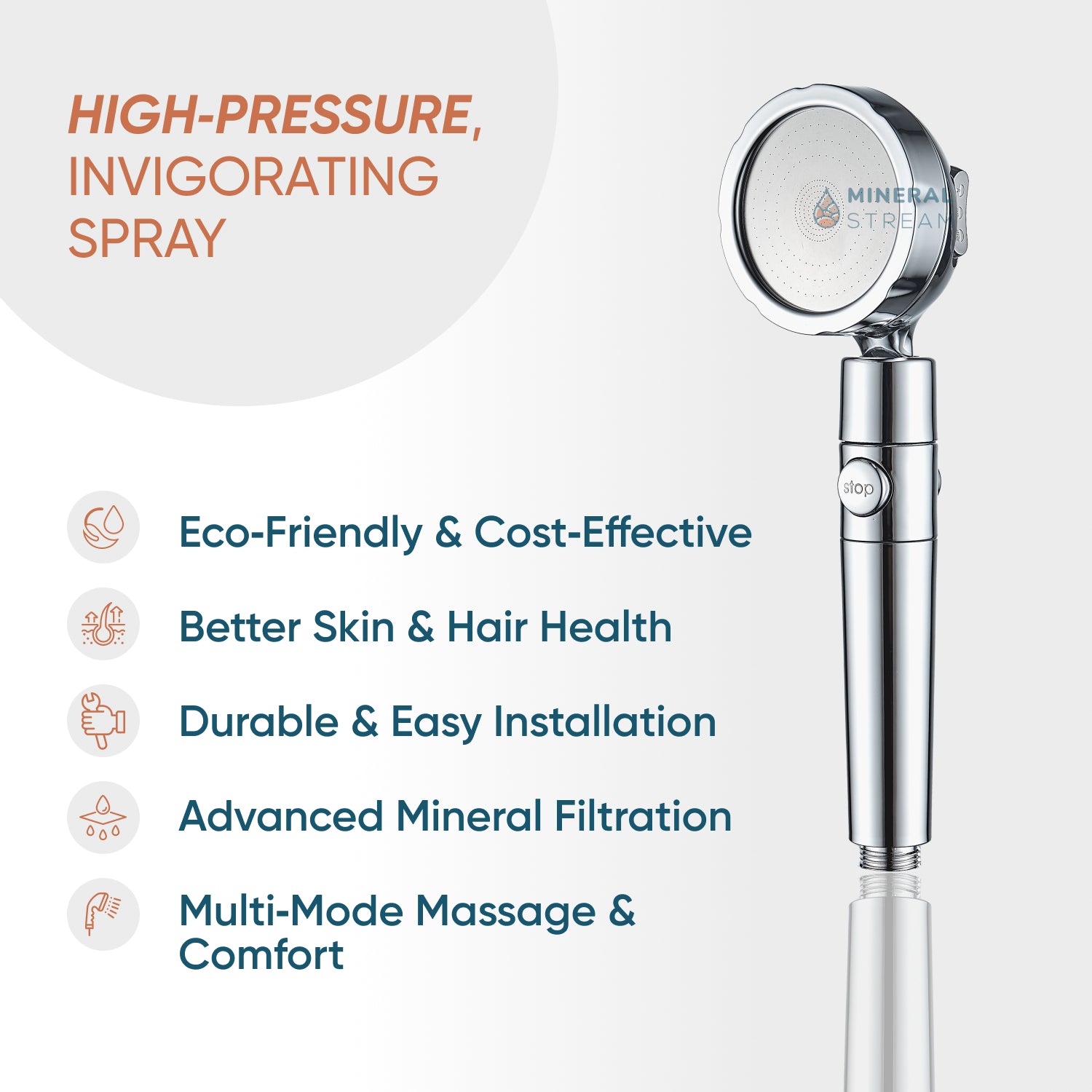 Cap de duș Duo Mineralstream ™