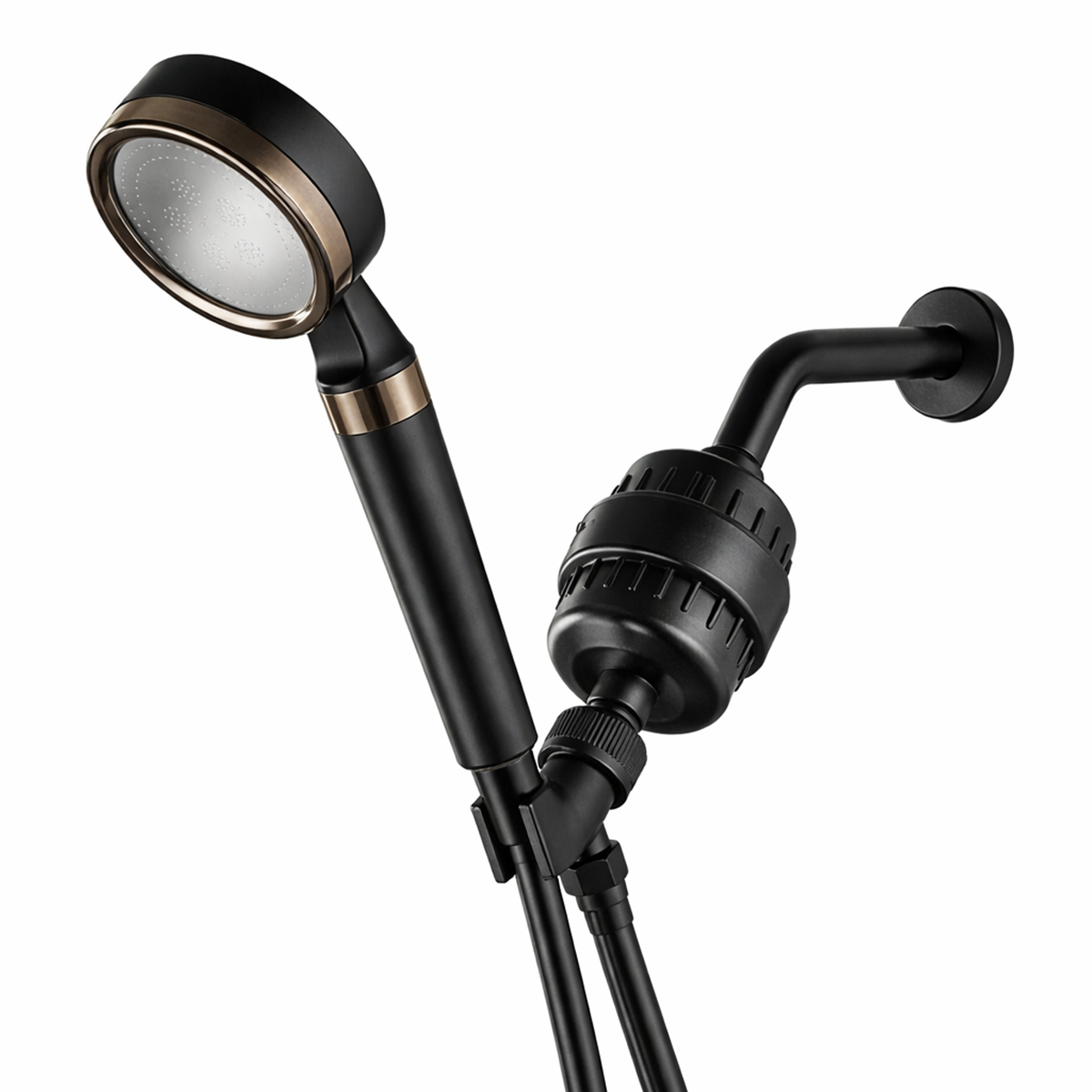 Mineralstream ™ Black - Kit complet de duș Vitamina C