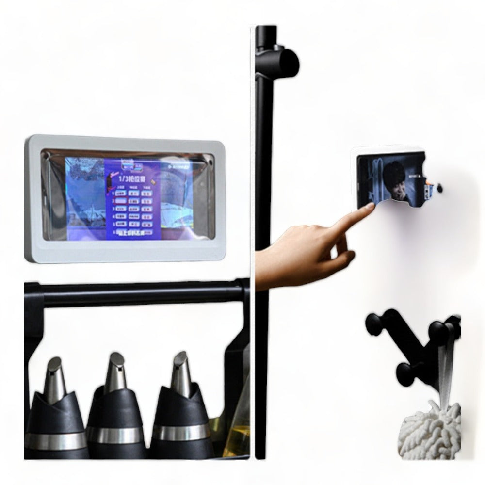 Mineralstream - suport pentru telefon impermeabil pentru perete