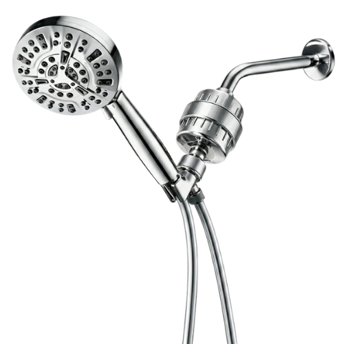 DOUBLE FILTRATION, COMPLETE SHOWER SETUP