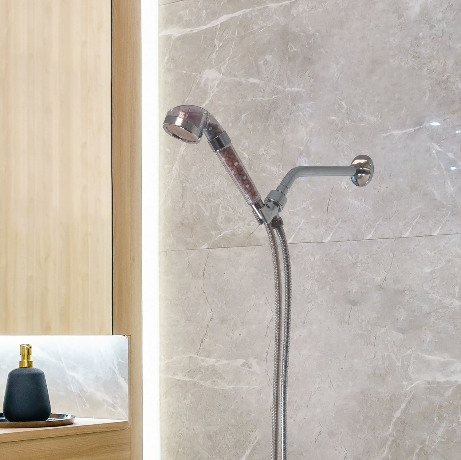 Capul de duș ionic LED Mineralstream ™