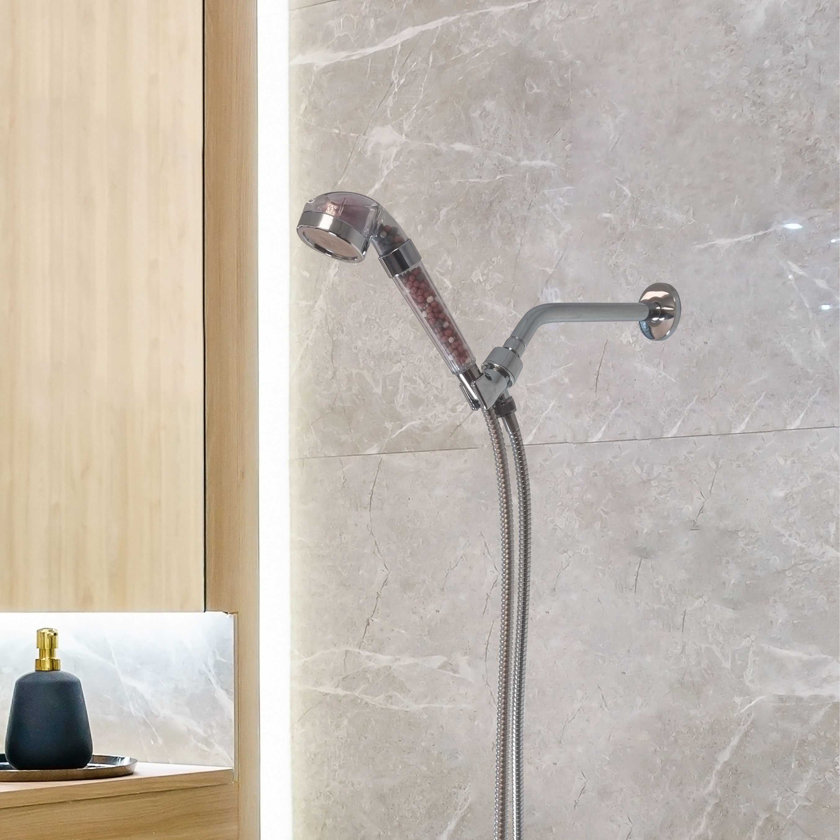 Capul de duș ionic LED Mineralstream ™