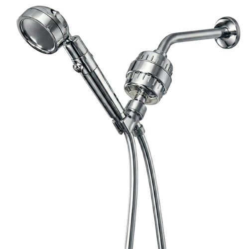 FILTRARE DUBLĂ, SET COMPLET DE DUȘ