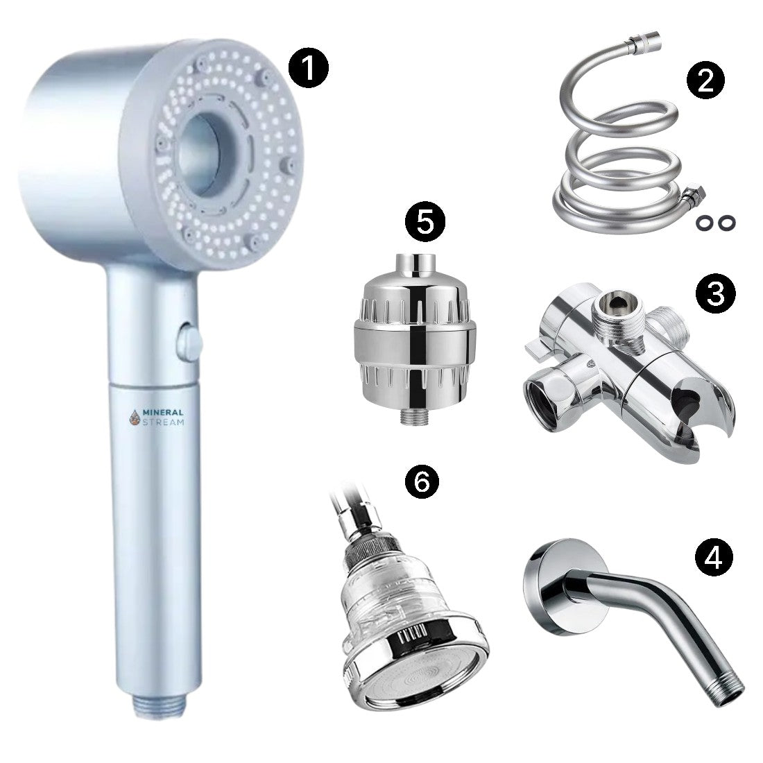 Hey Pure Filtered Shower Head