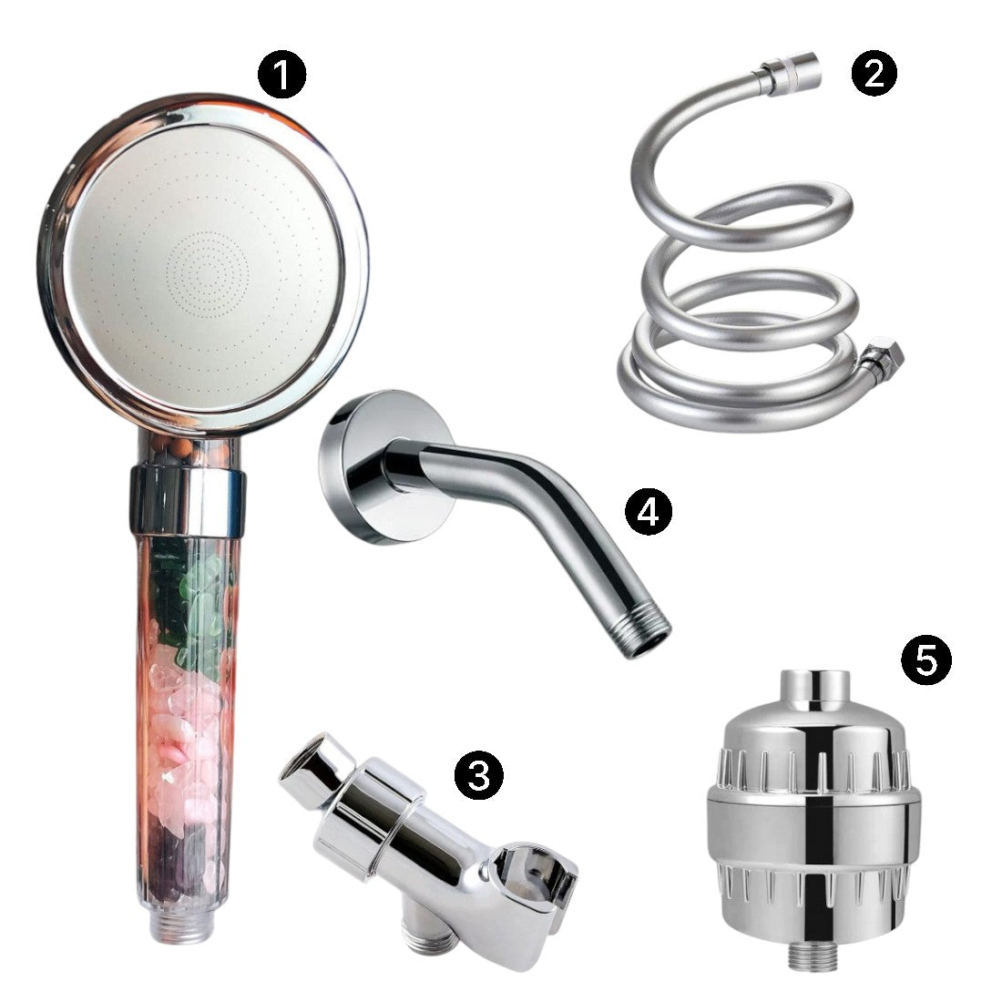 Cap de duș cu chakra Mineralstream ™