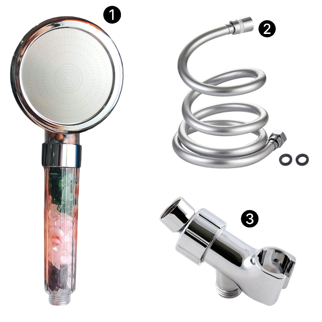 Cap de duș cu chakra Mineralstream ™