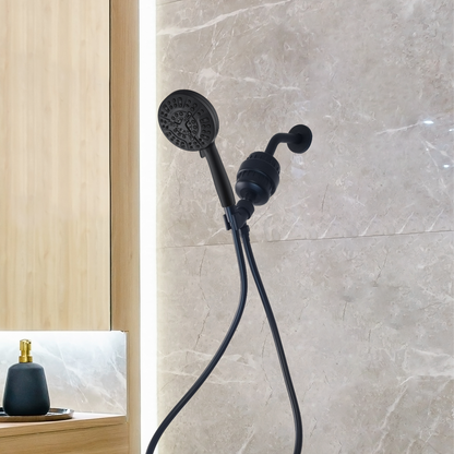Cap de duș cu presiune de înaltă presiune Mineralstream Luxe 10 (filtrat)